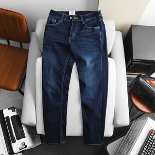 JEANS DÀI NAM. Chất vải jeans co giản  vải xuất dư  nhà máy,mền mịn ko xù lông.