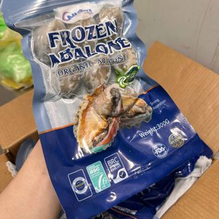 Bào ngư sống cấp đông hàng Nissi túi 300g size 6-8 con ( hỏa tốc TPHCM )