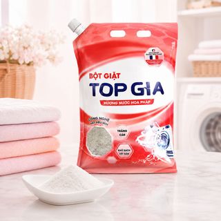 Bột Giặt Top Gia Túi 3,3kg Full Vat