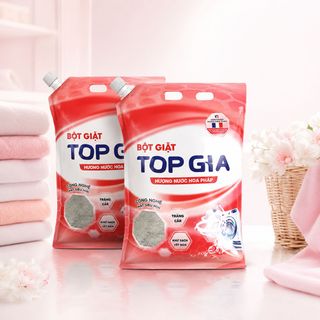 Bột Giặt Top Gia Túi 3,3kg Full Vat