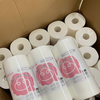 Khăn Lau Bếp Đa Năng Top Gia Dùng 1 Lần - Cuộn 100 Tờ Tiện Lợi Cho Mọi Gia Đình có thể giặt tái sử dụng nhiều lần