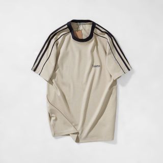 Áo thun nam. Vải Cotton mịn, đẹp,  phối viền nét, logo thêu.