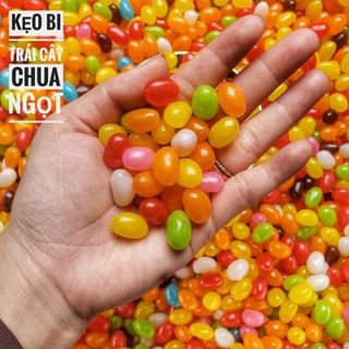 🍓KẸO BI TRÁI CÂY THÁI LAN 500G - CHUA NGỌT HẤP DẪN, ĂN LÀ MÊ