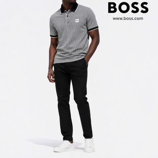 POLO BOSS COTTON NEW.  Chất liệu Cotton Gai dệt kim  cao cấp.