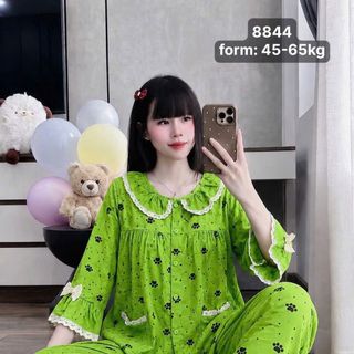 BỘ TOLE MIU TAY LỠ ĐÍNH NƠ (8844)
