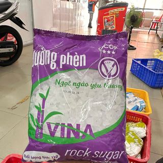 ĐƯỜNG PHÈN VINA – NGỌT THANH TỰ NHIÊN TÚI 1kg