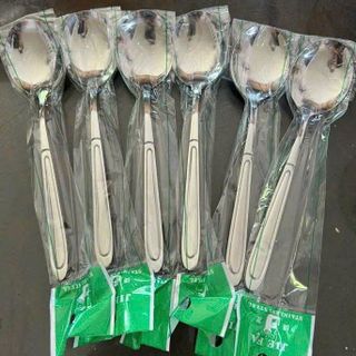 SET 10 MUỖNG INOX DÀY 8822 (T100)