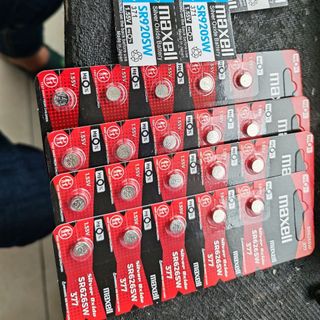 Vỉ 5 viên Pin đồng hồ Maxell Sr626sw vỉ đỏ chính hãng Japan 🇯🇵