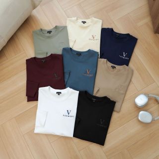 Áo Tay dài Vaumont Cotton Cao cấp nam. Chất vải cotton 4c chính phẩm cao cấp mềm mại.