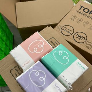 Thùng 30 Gói Khăn Giấy Rút Đa Năng ORGANIC Cao Cấp - Gói 300 Tờ Giấy Ăn Gấu Trúc An Toàn Tiện Lợi Chuẩn Hàng Loại 1