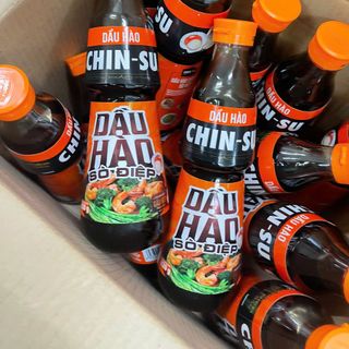 Dầu hào sò điệp Chin-su - Chai 820g