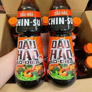 Dầu hào sò điệp Chin-su - Chai 820g