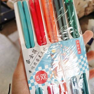 Bộ 5 Đôi Đũa Gia Đình Kiểu Nhật