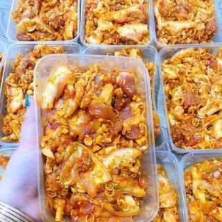 Heo rừng ướp sa tế - Hộp 500gr (giao hỏa tốc tphcm)