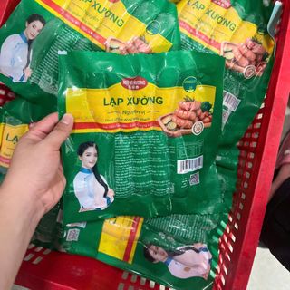 Lạp xưởng nướng đá nguyên vị - Túi 10 cây 700g ( Giao TPHCM )