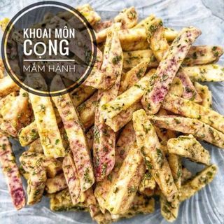 🥔KHOAI MÔN CỌNG SẤY MẮM HÀNH - ĂN VẶT CỰC CUỐN, CÀNG ĂN CÀNG GHIỀN