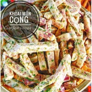 🥔KHOAI MÔN CỌNG SẤY MẮM HÀNH - ĂN VẶT CỰC CUỐN, CÀNG ĂN CÀNG GHIỀN