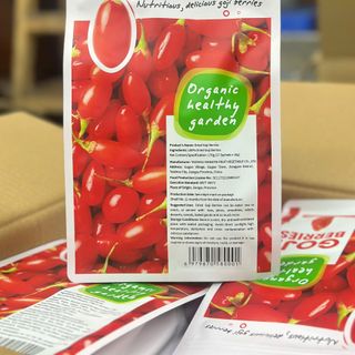 Kỷ Tử Đỏ Khô Goji Berries Organic Traditions - Túi 170G Dưỡng Sinh Healthy Nhập Khẩu