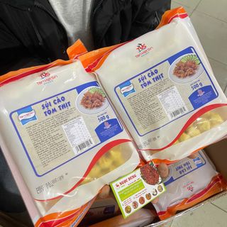 Sủi cảo Tôm thịt Tân Việt Sin - Khay 500g (giao hcm)