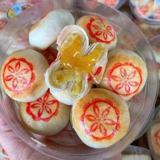 Bánh pía kim sa mini trứng chảy