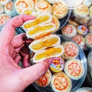 Bánh pía kim sa mini trứng chảy