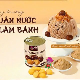Sốt Hạt Dẻ xay nhuyễn - Hộp 900g