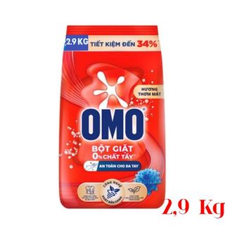 Bột Giặt OMO túi 2,9 kg Thùng 4 túi