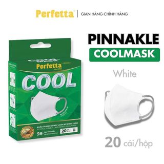 Khẩu Trang 5D Perfetta Pinnakle Cool Mask Mát Lạnh, Êm Tai (20 Cái/Hộp)