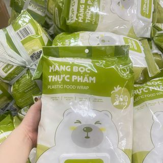 Bịch Màng bọc thực phẩm - 300 Chiếc TOPGIA, chất liệu PE dày bền chống bay mùi màng bọc