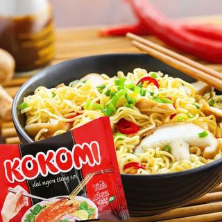 Mì Gói KOKOMI Tôm Chua Cay - Thùng 33 Gói
