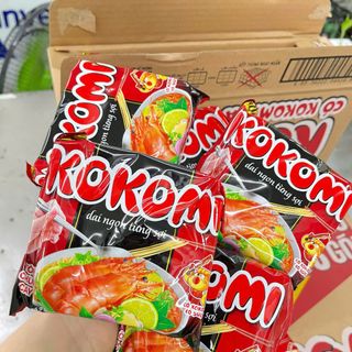 Mì Gói KOKOMI Tôm Chua Cay - Thùng 33 Gói