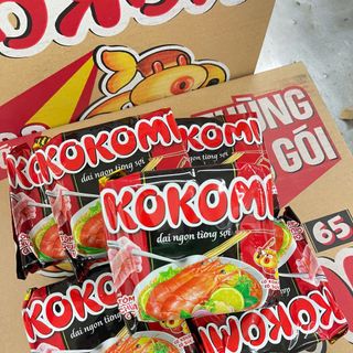 Mì Gói KOKOMI Tôm Chua Cay - Thùng 33 Gói