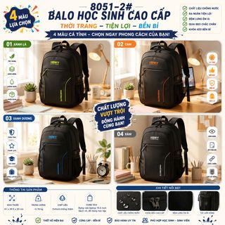 BALO LAPTOP & DU LỊCH A6928 – SIÊU RỘNG, BỀN BỈ, SẴN SÀNG CHO MỌI HÀNH TRÌNH