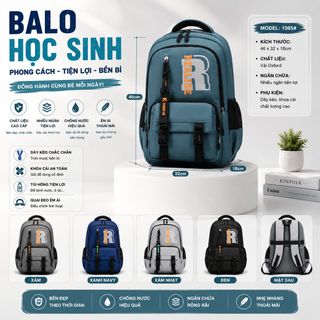 🎒 BALO HỌC SINH LS36 – NGĂN RỘNG, CHỐNG NƯỚC, SIÊU BỀN