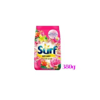 Bột giặt Surf hương nước xả vải ngát hương Xuân gói 380g Thùng 36 gói
