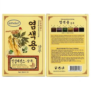 Dầu gội sâm vàng Shampoo 30mlx10