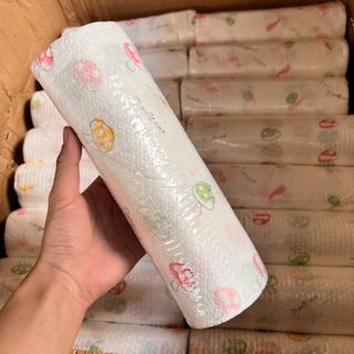 Cuộn Khăn 25CM Giấy Lau Bếp Đa Năng Có Thể Tái Sử Dụng Nhiều Lần - Khăn Giấy Chuyên Dụng Nhà Bếp