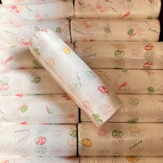 Cuộn Khăn 25CM Giấy Lau Bếp Đa Năng Có Thể Tái Sử Dụng Nhiều Lần - Khăn Giấy Chuyên Dụng Nhà Bếp