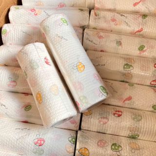 Cuộn Khăn 25CM Giấy Lau Bếp Đa Năng Có Thể Tái Sử Dụng Nhiều Lần - Khăn Giấy Chuyên Dụng Nhà Bếp