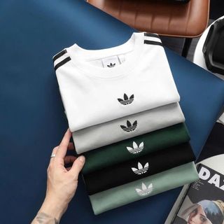 Áo thun nam. 100% cotton 2c chính phẩm, đồng chất, vải dày dặn, form oversize cả nam nữ đều mặc được.