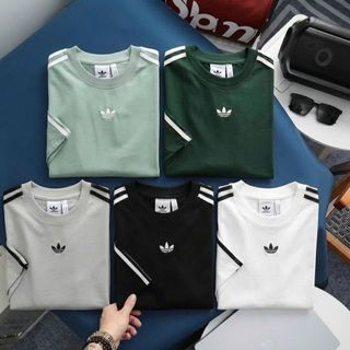 Áo thun nam. 100% cotton 2c chính phẩm, đồng chất, vải dày dặn, form oversize cả nam nữ đều mặc được.