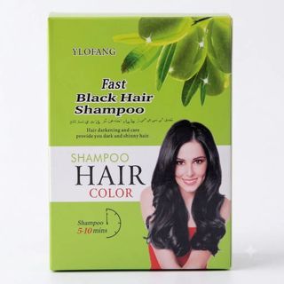 Dầu gội đen Oliu xanh YLOFANG 30mlx10