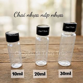 Chai nhựa mini 10ml,20ml,30ml