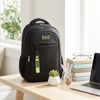 🎒 BALO BASIC TAG MÀU A8090– PHONG CÁCH TỐI GIẢN, NGĂN RỘNG, SIÊU TIỆN LỢI