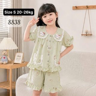 BỘ ĐÙI ĐŨI ĐÍNH CHARM XINH CHO BÉ GÁI (8838)
