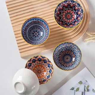 BỘ 6 CHÉN ĐŨA THỔ CẨM (T20)
