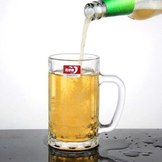 BỘ 6 LY THỦY TINH UỐNG BIA 450ml DELI ZB18 (T6)