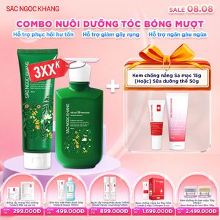 COMBO DẦU GỘI 26 THẢO DƯỢC [350G] + DẦU XẢ 26 THẢO DƯỢC [200G] TẶNG 1 TRONG 2