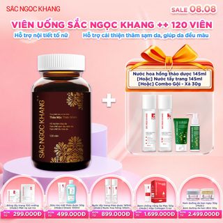 Viên Uống Sắc Ngọc Khang ++ [Hộp 120 Viên] KÈM QUÀ TẶNG