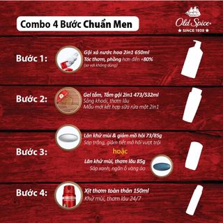 Dầu gội xả OLD SPICE 2IN1 Mamba King | Nuôi dưỡng tóc chắc khoẻ, Hương nước hoa